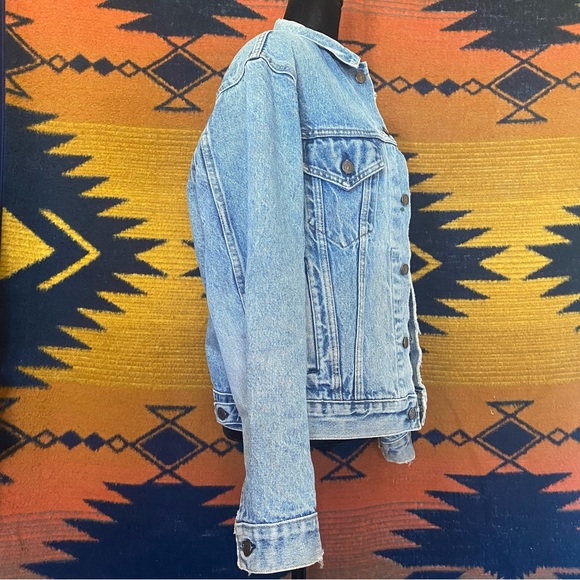 VTG Levi’s Authentic Distressed Trucker Jean Jacket. Type 3 from the 80’s. M/L - Picture 3 of 16